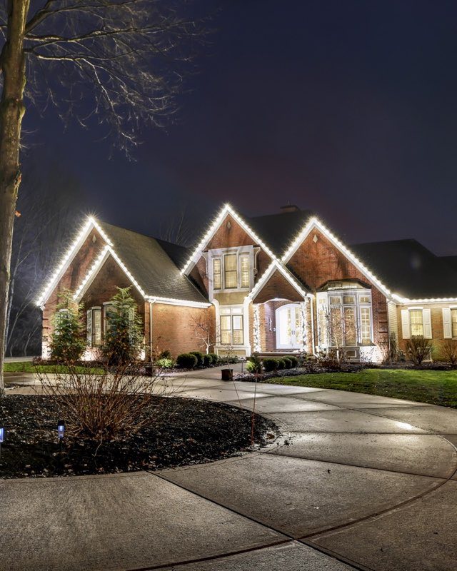 Christmas lights Highland Village